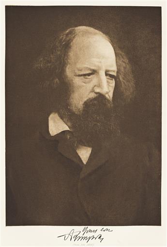 JULIA MARGARET CAMERON. Alfred, Lord Tennyson and his Friends.